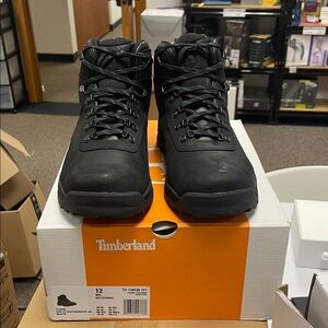 Timberland Men's Black Leather Boots